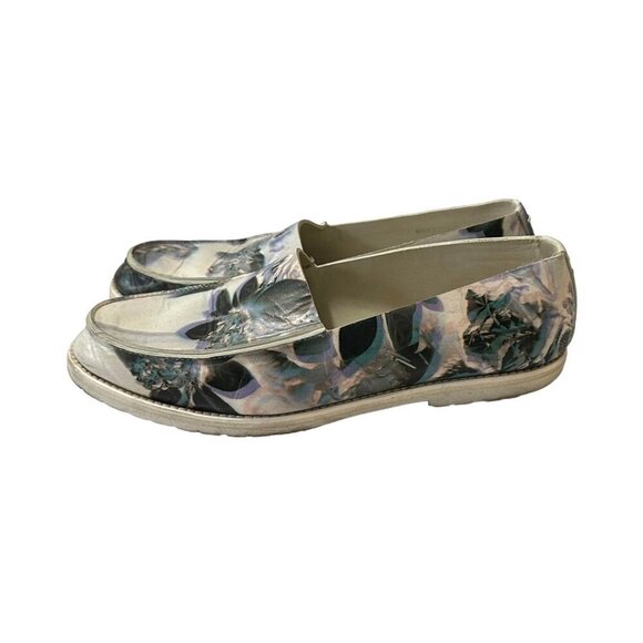 Maison Martin Margiela White 3D Floral Slip on Loafers, Size 41EU - Picture 3 of 12